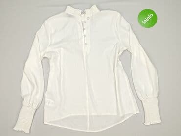 biala bluzka z dlugim rekawem: STOCKH LM, Bluzka damska, rozmiar S — 2