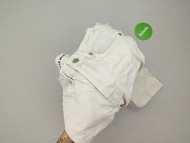 biale szerokie jeansy: Bik Bok, Jeansy damskie, rozmiar 2XS — 6