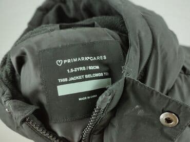 czarny sweter zara: Kurtka zimowa, Primark, 1.5-2 lat, 86-92 cm, stan - Bardzo dobry — 4