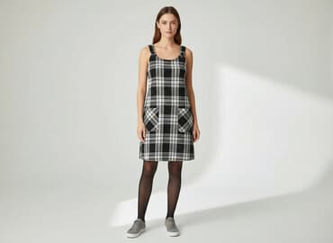 sukienka w szachownicę: Women`s dress, size S — 1