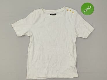 koszulka z rękawem do łokcia: Sinsay, T-shirt damski, rozmiar L — 2