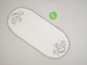 Dekoracje do domu: Obrus 87 x 40, kolor - Biały, stan - Bardzo dobry — 3