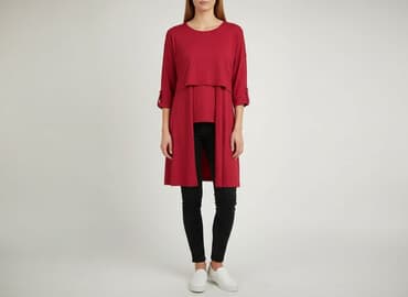 czerwona sukienka 146: Miracle. mama and woman., Sukienka damska, rozmiar S — 8