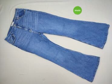 dżinsy z rozszerzanymi nogawkami: Bershka, Jeansy damskie, rozmiar 2XL — 2