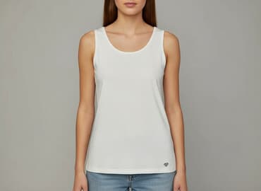 koszulki bez rękawów damskie lauren ralph lauren: T-shirt damski, rozmiar L — 1
