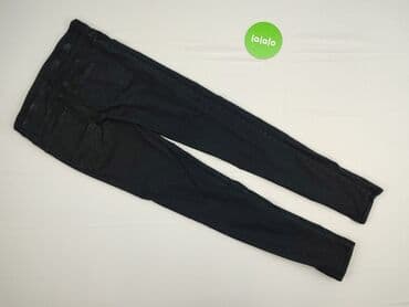 legginsy woskowane z wysokim stanem: Jeansy damskie, rozmiar S — 3