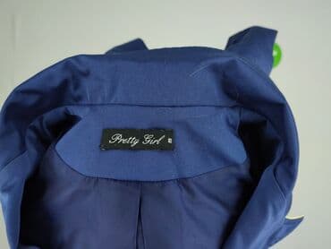 niebieska satynowa sukienka zara: Pretty Girl, Women's blazer, size M (EU 38) — 4