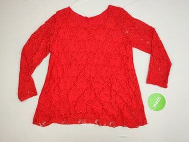 czerwone bluzki koronkowe: Bluzka damska, rozmiar L — 2