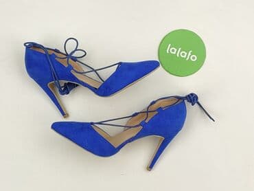 jakie buty do srebrnej sukienki: Vices, Flat shoes for women, 40, condition - Perfect — 2