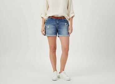 krótkie spodenki robocze strauss: Stradivarius, Szorty damskie, rozmiar XL — 9