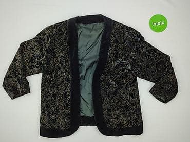 aksamitne bluzy: Kimono, Marynarka damska, rozmiar M — 2