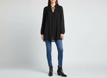 modne duże rozmiary bluzki i tuniki: Sukienka damska, rozmiar S — 1