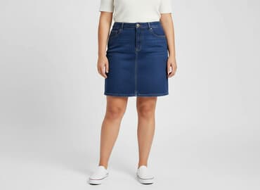 spódniczka jeansowe zara: Denim Co, Spódnica damska, rozmiar 2XL — 6