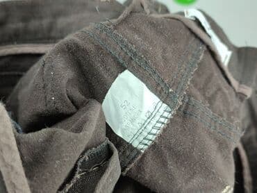 dżinsy z marynarką: Classic, Spodnie materiałowe damskie, XL — 4