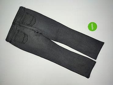 grey denim jeans: Tesco F&F, Jeansy damskie, rozmiar S — 3