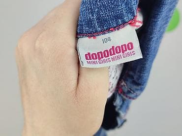 dora back pack: Dziecięca kurtka jeansowa, 3-4 lat, 98-104 cm, Dopo Dopo, stan - Bardzo dobry — 4
