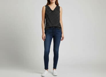 sweter w cętki: Bluzka damska, rozmiar S — 5