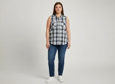 koszulki bez rękawów damskie lauren ralph lauren: Tu, Koszula damska, rozmiar 2XL — 1