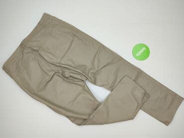 marynarka khaki h m: H&M, Spodnie materiałowe damskie, XL — 3