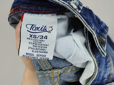 woskowane legginsy z wysokim stanem zara: Toxik, Джинси жіночі, розмір XS — 5