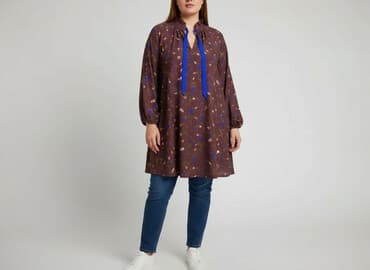 prosta sukienka komunijna: Sukienka damska, rozmiar 3XL — 7