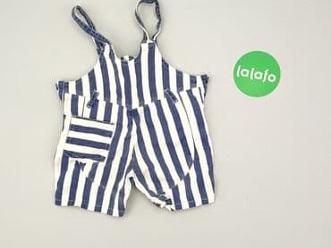 bluzka z traktorem dla chłopca: Dungarees, 6-9 months, condition - Good — 3