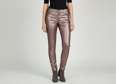 goodies jeans woskowane: Denim Co, Jeansy damskie, rozmiar M — 6