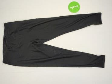 legginsy woskowane wysoki stan: Legginsy Sportowe damskie, rozmiar M — 2
