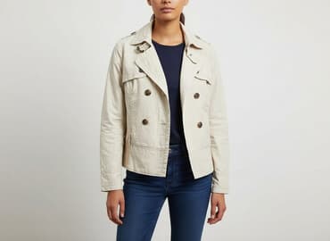 kurtki zimowe croop: Clockhouse, Trencz damski, rozmiar XL — 7