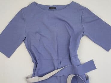 liliowa sukienka plus size: Vanilia, Sukienka damska, M — 1