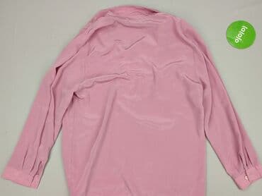 koszula satynowa rozowa: Koszula damska, rozmiar M — 3