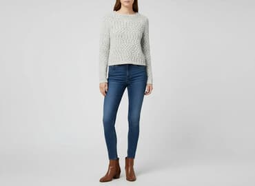 sweter z perełkami h m: H&M, Sweter damski, rozmiar M — 7