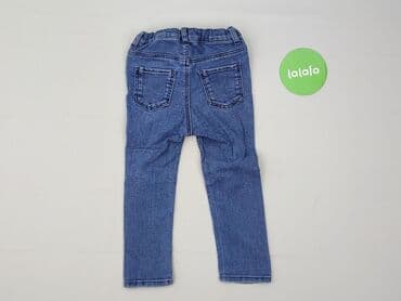 hm sukienka z elastycznym marszczeniem: Jeans, H&M, 1.5-2 years, 92, condition - Perfect — 3