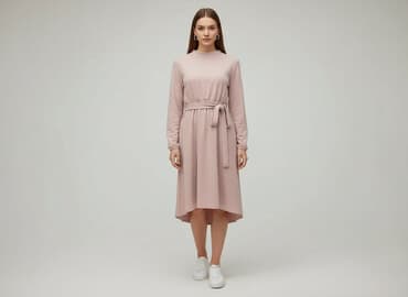 buty pudrowy róż na wesele: Sukienka damska, rozmiar S — 1