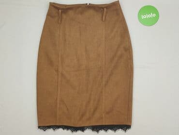 spódnice z wysokim stanem skórzane: Moda Italia, Spódnica damska, rozmiar M — 2