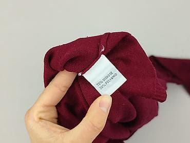 bordowy sweter: Dolce Vita, Golf damski, rozmiar XL — 4