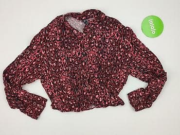 czerwony plaszcz: Zara, Bluzka damska, rozmiar XS — 2