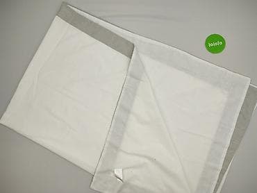 skład materiału: Obrus 215 x 135, kolor - Biały, stan - Bardzo dobry — 3