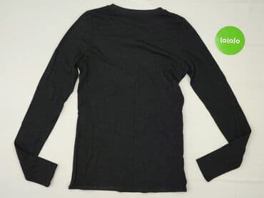 czarna koszula jeansowa damska: Women's blouse, S — 3