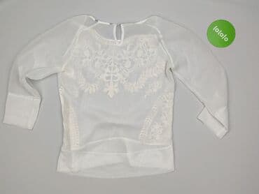 klapki biale wojas: SZACHOWNICA, Bluzka damska, XS — 3
