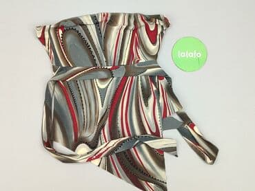 stroje kąpielowe dwuczęściowe wysokie majtki: Top damski, rozmiar M — 2