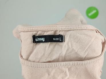 biustonosz t shirt: Sinsay, T-shirt damski, rozmiar L — 4