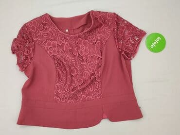 bluzki z koronką plus size: Bluzka damska, rozmiar 5XL — 2