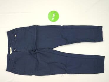 t shirty python: Material trousers for women, size S (EU 36) — 2