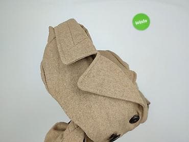 biale trampki mustang: Bershka, Płaszcz damski, rozmiar M — 6