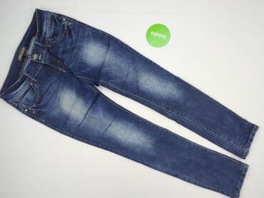 jeansy plus size wysoki stan: Jeansy damskie, rozmiar XL — 2