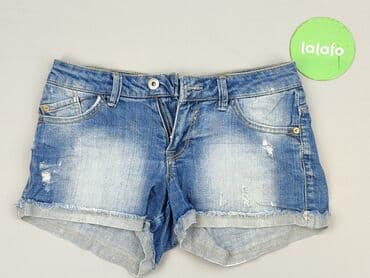 luźne szorty jeans damskie: Denim, Szorty damskie, rozmiar XL — 2