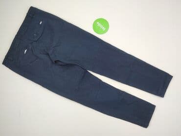 sinsay spodnie czarne z wysokim stanem: Sinsay, Chinos for men, size S — 3