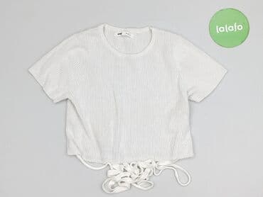 bluzki wiązane pod szyją: Sinsay, T-shirt damski, rozmiar L — 2