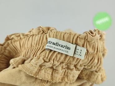 czerwone szorty: Stradivarius, Szorty damskie, rozmiar S — 4